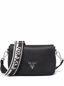 Prada petit sac porté épaule Flou - Noir