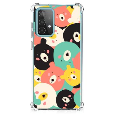 Samsung Galaxy A52 4G/5G Stevig | Bumper Hoesje | Bears Samsung Galaxy A52 4G/5G Stevig | Bumper Hoesje | Bears