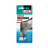 Bison secondelijm - vloeibaar control - 3g tube
