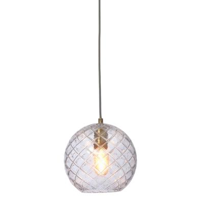 Hanglamp glazen Venetië bol - helder