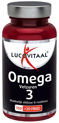 Lucovitaal Voedingssupplementen Omega 3 Vetzuren 120Capsules