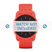 Diesel horlogeband DZ1526 Kunststof / Plastic Roze 24mm