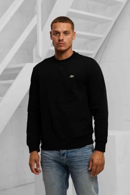Lacoste Basic Sweater Heren Zwart - Maat L - Kleur: Zwart | Soccerfanshop
