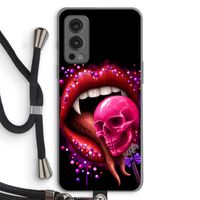 Dodelijk zoet: OnePlus Nord 2 5G Transparant Hoesje met koord