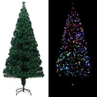 Kunstkerstboom met standaard 240 cm glasvezel groen Kunstkerstboom met standaard 240 cm glasvezel groen