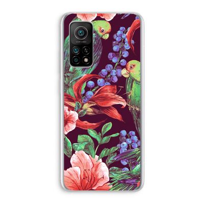 Papegaaien: Xiaomi Mi 10T 5G Transparant Hoesje
