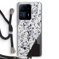 Gespikkelde marmer: Xiaomi Mi Mix 4 Transparant Hoesje met koord