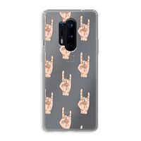 Rock: OnePlus 8 Pro Transparant Hoesje