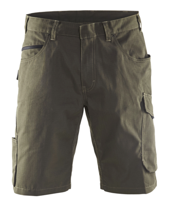 Blåkläder Service short 14991330 | Groen/Zwart | Maat 46 - 7330509549346
