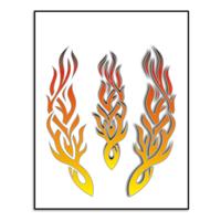 Stickerset tribal vlammen