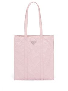 Prada sac cabas en cuir Nappa - Rose