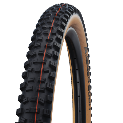 SCHWALBE Vouwband hans dampf super trail 27.5 x 2.60" / 65-584 mm - bronze sidewall