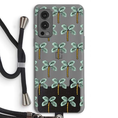 Paradise: OnePlus Nord 2 5G Transparant Hoesje met koord