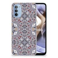 Motorola Moto G31 | G41 TPU Siliconen Hoesje Flower Tiles