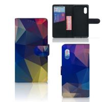Samsung Xcover Pro | Book Case | Polygon Dark