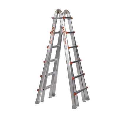 Waku Telescoopladder vouwladder 4x6 treden - 1413800103