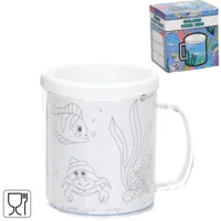 Duckiez Kleur je eigen beker zeedieren 250 ml | 36 stuks