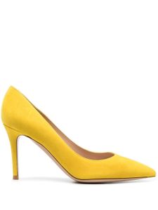 Gianvito Rossi escarpins Gianvito 85 mm à bout pointu - Jaune