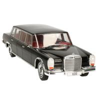 Modelauto - Mercedes-Benz 600 Pullman 1969 - zwart - 34 cm - Schaal 1:18 - speelgoedauto