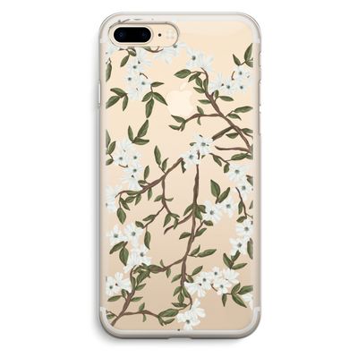Blossoming spring: iPhone 7 Plus Transparant Hoesje