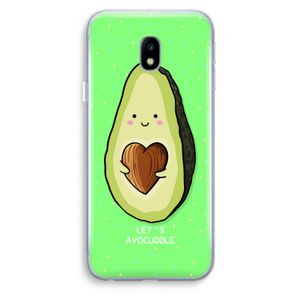 Avocuddle: Samsung Galaxy J3 (2017) Transparant Hoesje