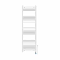 Viidako - Elektrische Handdoekradiator - Met thermostaat - 1600x500 mm - Mat wit - 700 Watt