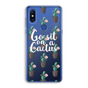 Cactus quote: Xiaomi Mi Mix 3 Transparant Hoesje