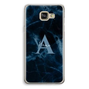 Midnight Marble: Samsung Galaxy A5 (2016) Transparant Hoesje