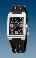 Horlogeband Festina F16187/H / BC06490 Leder Zwart 14mm