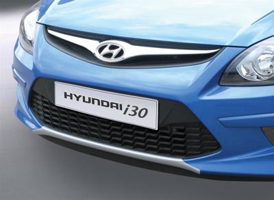 RGM Voorspoiler 'Skid-Plate' Hyundai i30 HB/CW 2010-2013 - zilver (ABS) GRFSP6103