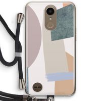 Lindo: LG K10 (2017) Transparant Hoesje met koord