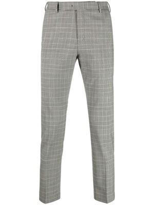 PT Torino pantalon skinny à carreaux - Noir