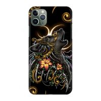 Huilende Wolf: Volledig geprint iPhone 11 Pro Max Hoesje