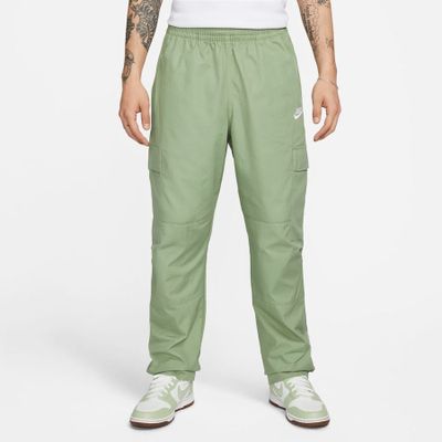 Nike Cargobroek Club Woven - Groen/Wit Nike Cargobroek Club Woven - Groen/Wit