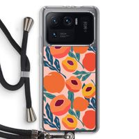 Perzik: Xiaomi Mi 11 Ultra Transparant Hoesje met koord Perzik: Xiaomi Mi 11 Ultra Transparant Hoesje met koord