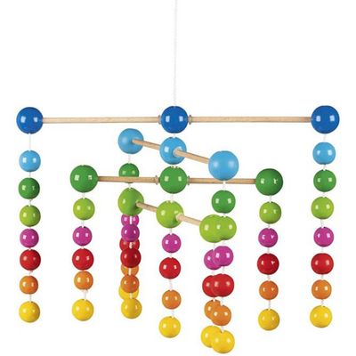 Goki Mobiel Regenboog 23 Cm Hout