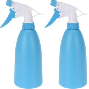 Set van 2x blauwe plantenspuiten 480 ml