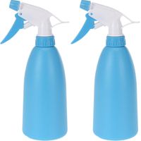 Set van 2x blauwe plantenspuiten 480 ml