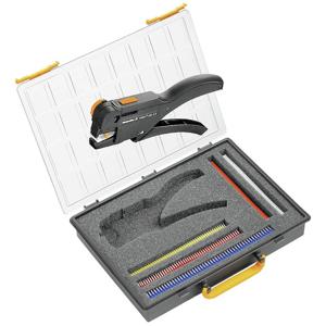 Weidmüller CRIMP-SET STRIPAX PLUS T 9028790000 Krimptangset Adereindhulzen 0.5 tot 2.5 mm² Incl. krimp-assortiment met koffer