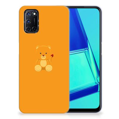 OPPO A52 | A72 Telefoonhoesje met Naam Baby Beer
