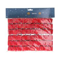 Mini cadeautjes op stekers - 60x -?rood - 2,5 x 2,5 cm - kerststukje decoratie instekers