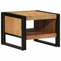Salontafel 50x50x38 cm massief acaciahout