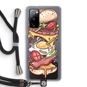 Diet Coke Please: Samsung Galaxy S20 FE / S20 FE 5G Transparant Hoesje met koord