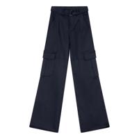 Indian Blue Jeans Meisjes pantalon broek wide fit cargo - Navy blauw