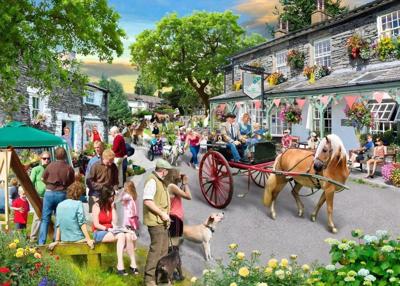 Pony Parade Puzzel 500 XL Stukjes Pony Parade Puzzel 500 XL Stukjes