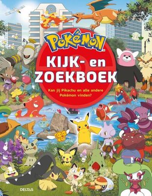 Pokémon kijk- en zoekboek - Hardcover (9789044763423) Pokémon kijk- en zoekboek - Hardcover (9789044763423)