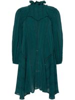 MARANT ÉTOILE Isma mini-jurk met ruches - Groen - thumbnail