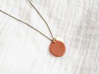 Inimini - Ketting 'Clay' - Shorty - Roest - thumbnail