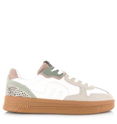 Maruti - Yale Suede sneakers groen Leer Dames