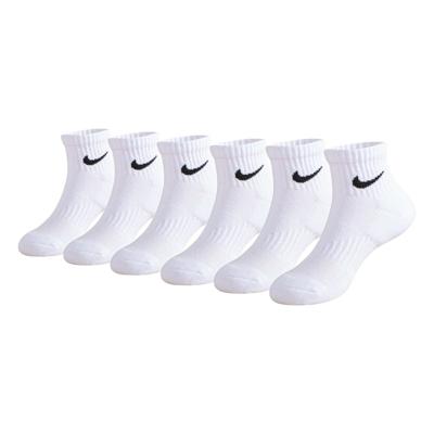 Nike Dri-Fit Performance Basics Quarter Sokken 6-Pack Kleuters Wit Zwart